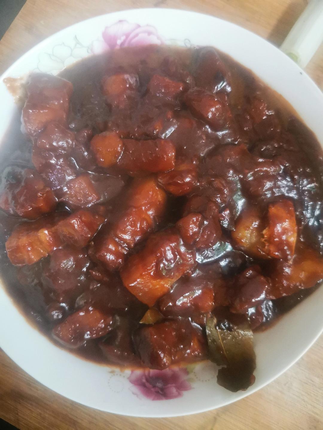 不焯水不放油的家常红烧肉