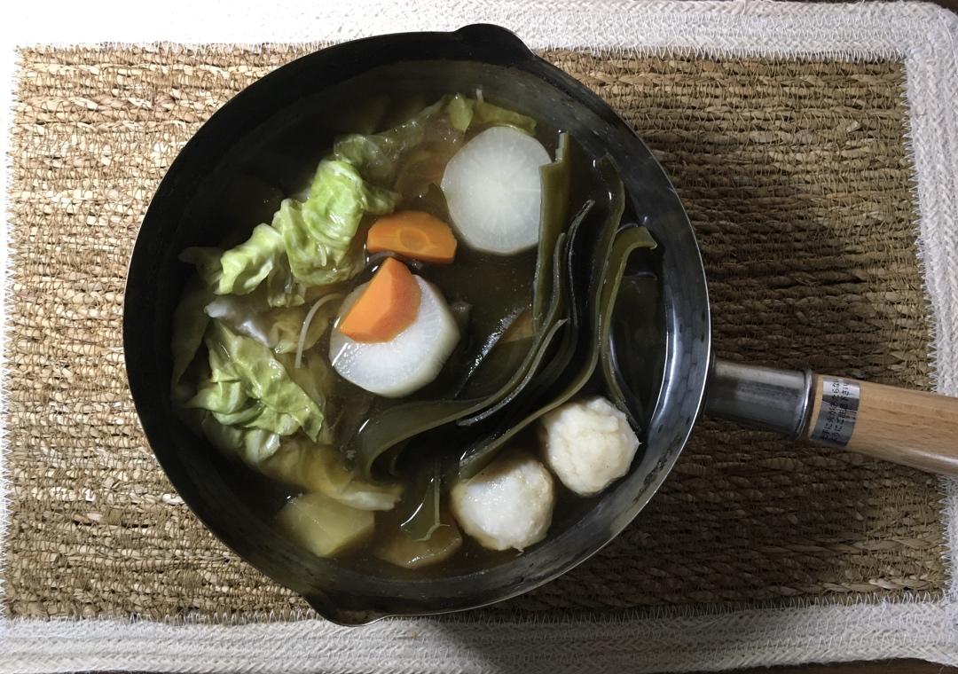 关东煮：日式高汤、甜不辣、福袋制作【曼食慢语】