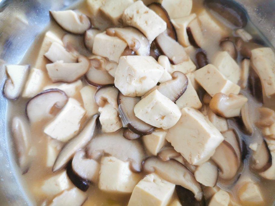 香菇烧豆腐「素」