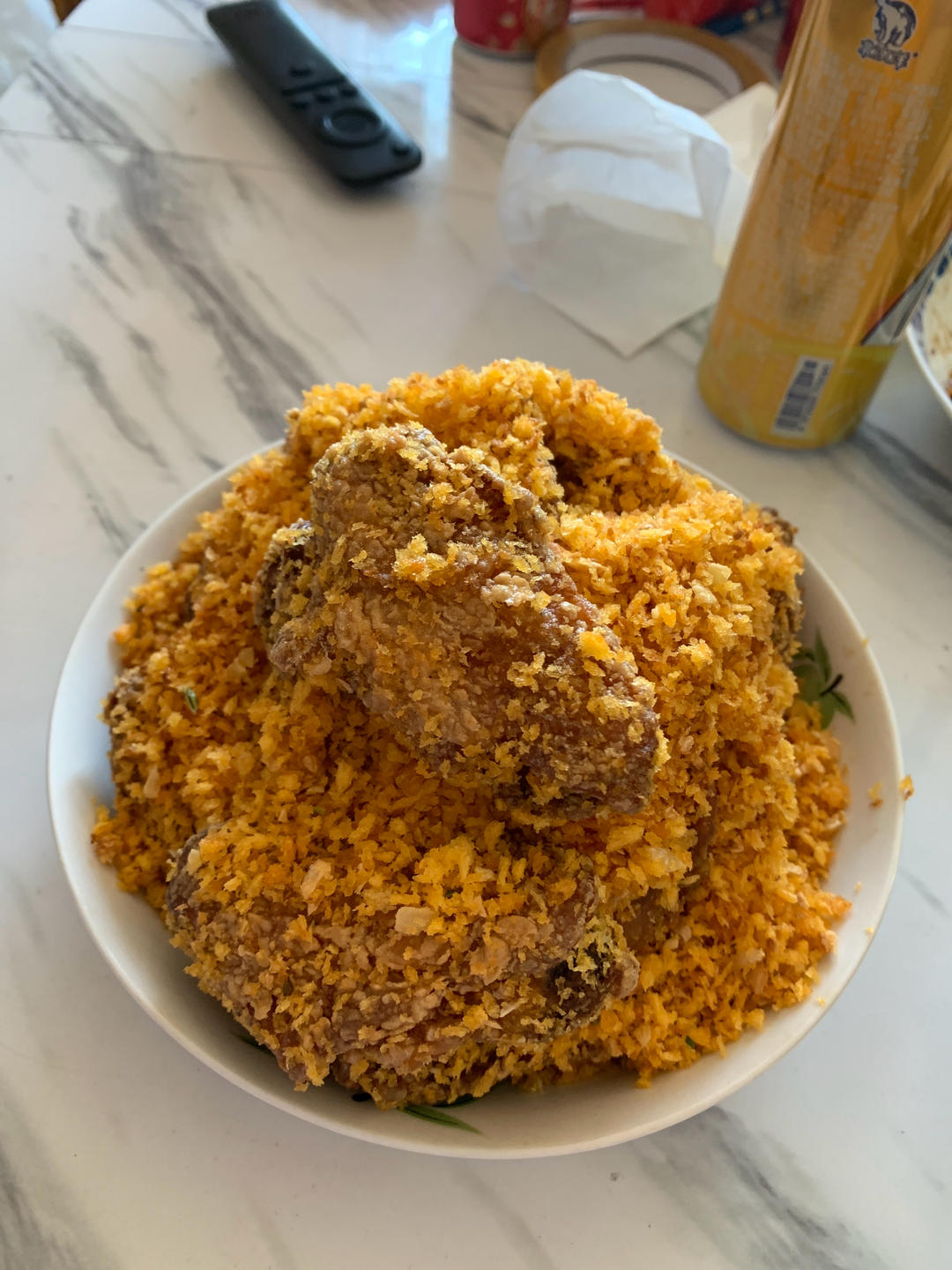 避风塘鸡翅