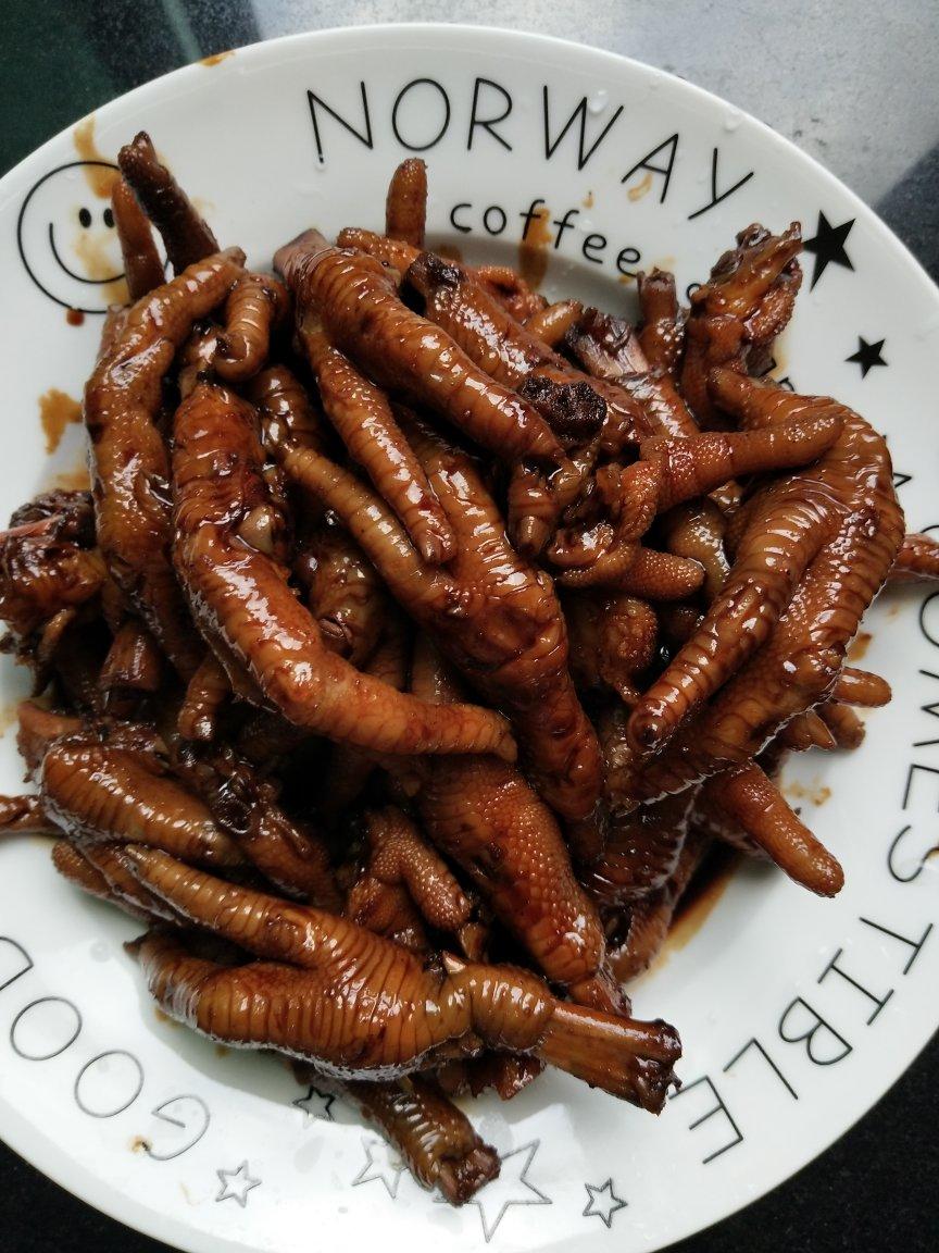 秘制红烧鸡爪