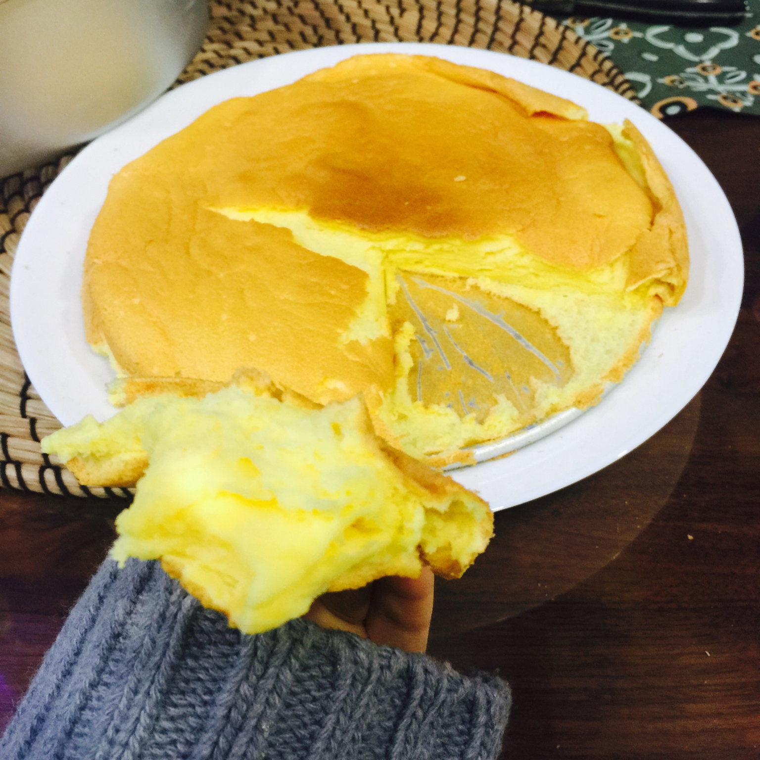 无油酸奶蛋糕【仿真轻乳酪】