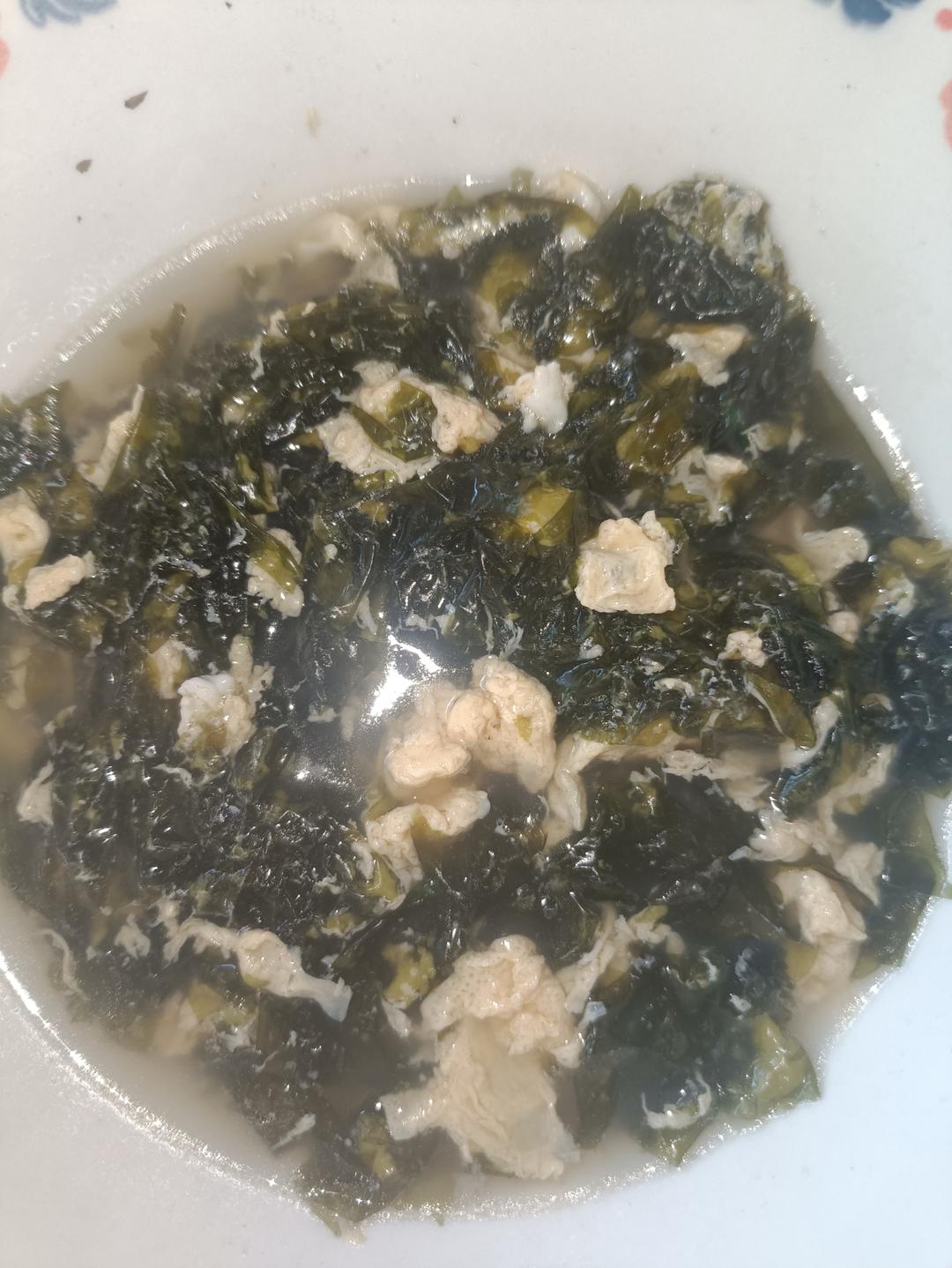 最鲜美好喝的「紫菜蛋花汤」