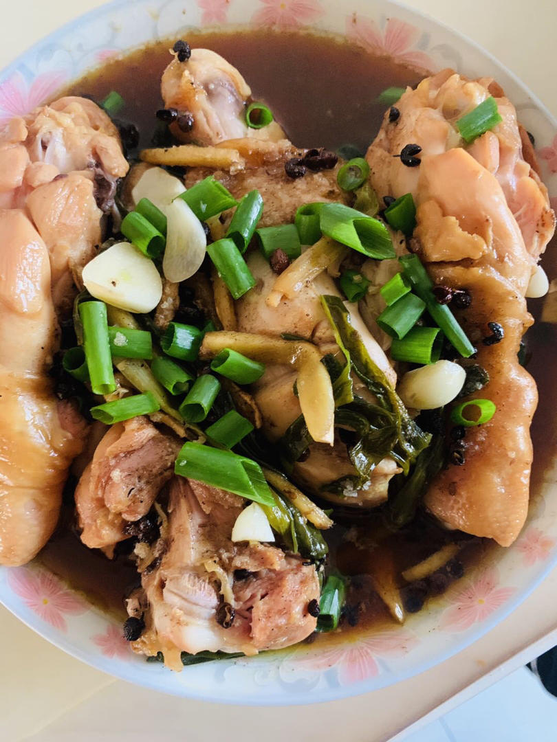 椒盐蒸鸡腿