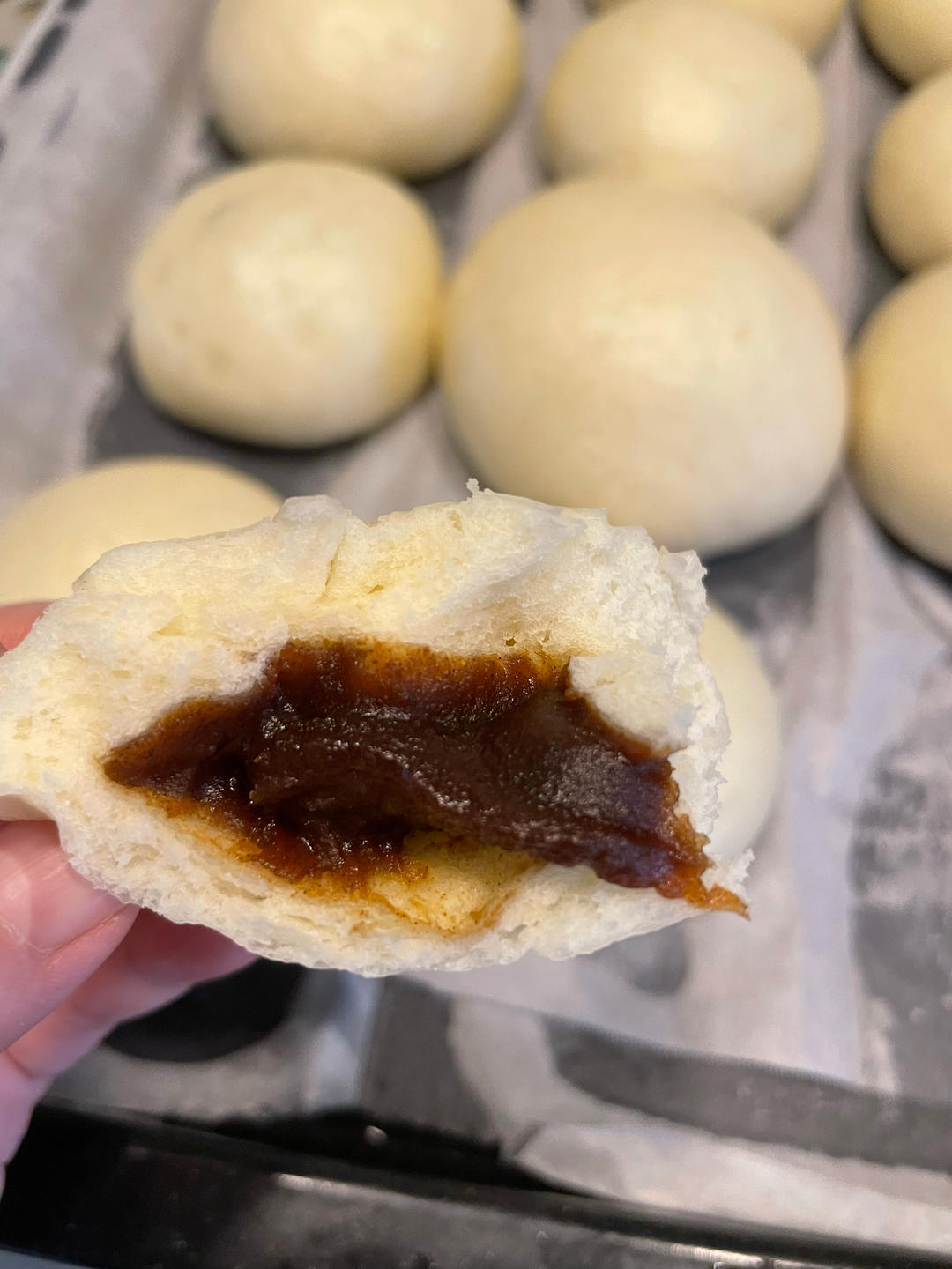 豆沙包（一次性发酵）