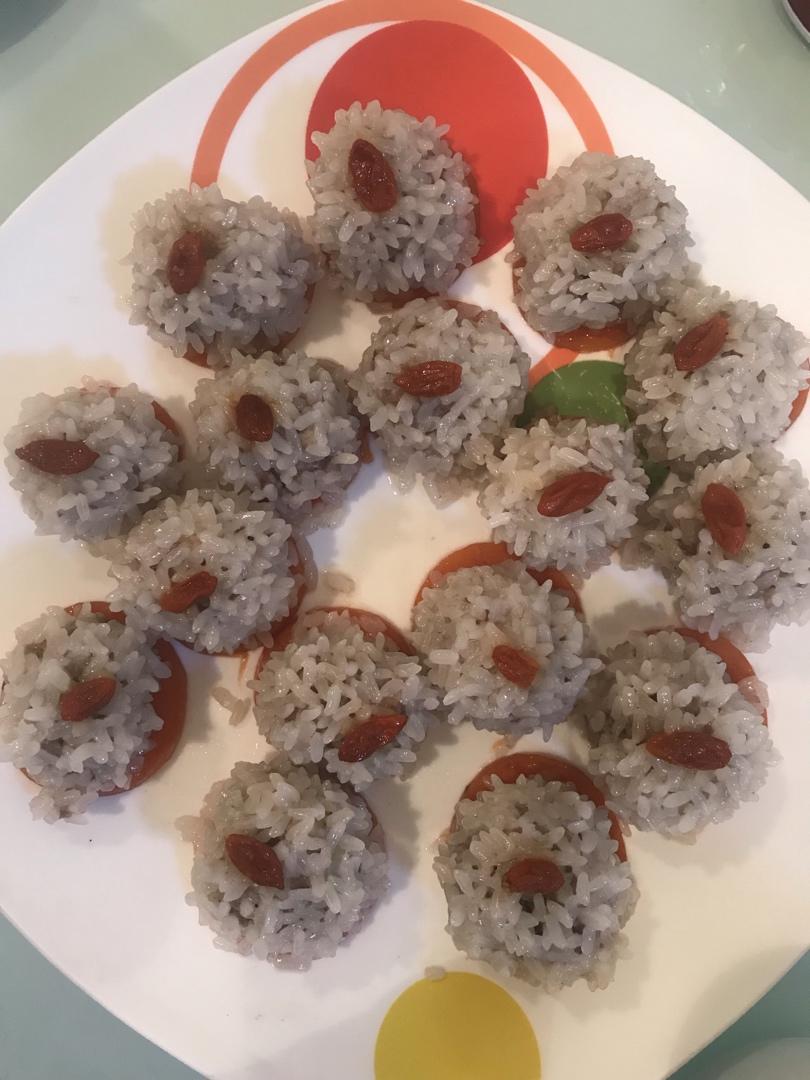 蒸糯米丸子