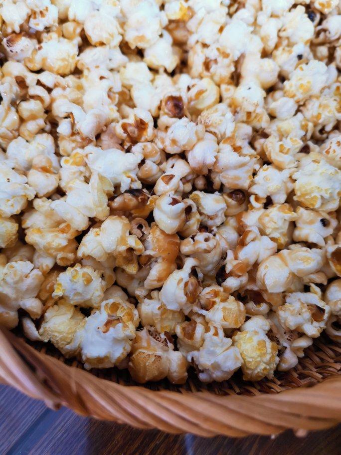 一招搞定小朋友的黄油焦糖爆米花，简单又好吃