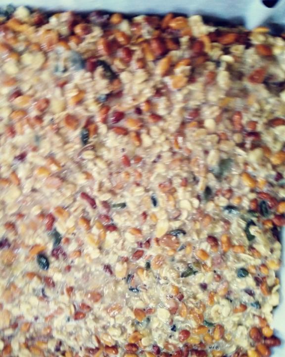 无糖无油超低卡小零食烤箱版减肥减脂健身燕麦能量棒--香蕉坚果燕麦能量棒