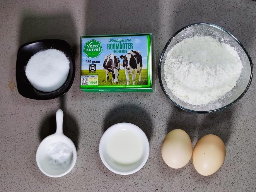 纯奶手撕吐司的做法 步骤1