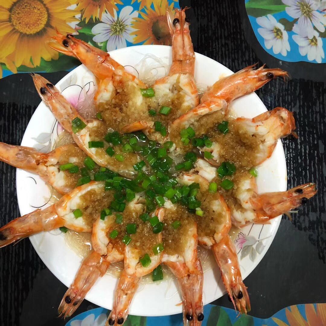 蒜蓉粉丝蒸虾
