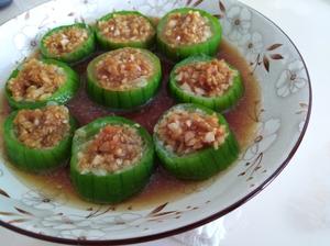 吃出肉味的清蒸蒜蓉丝瓜的做法 步骤9