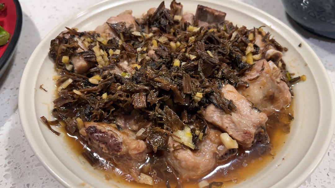 梅干菜蒸排骨（不焯水版）