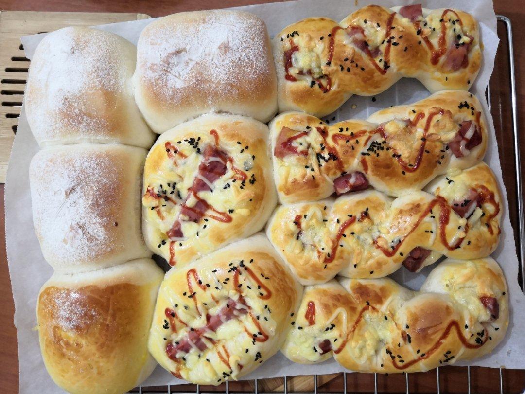 肉松沙拉酱面包（65度汤种）