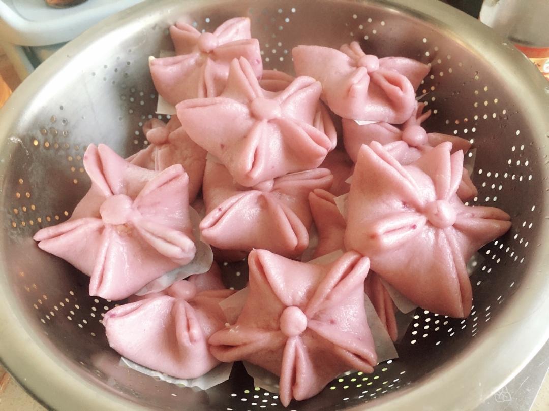 樱花豆沙包