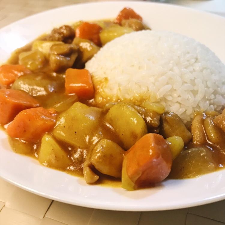 咖喱鸡肉饭
