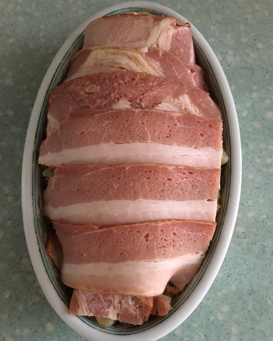 《食戟之灵》土豆培根烤肉
