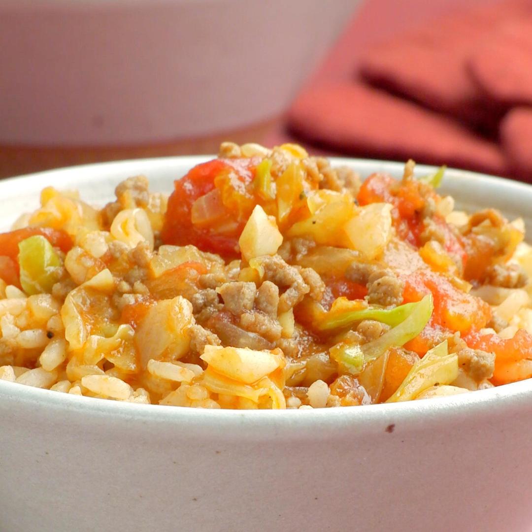 番茄肉酱拌饭的做法