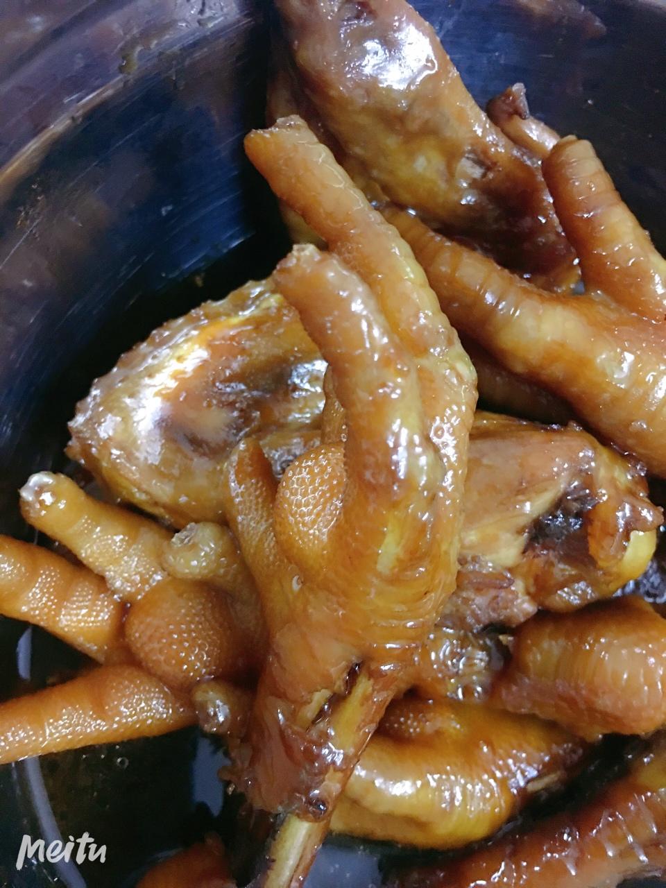 卤水鸡爪