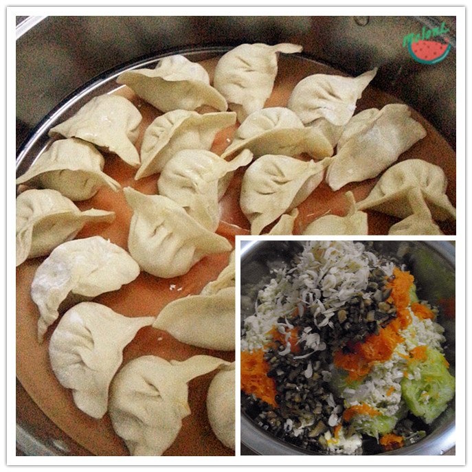 西葫芦素馅饺子