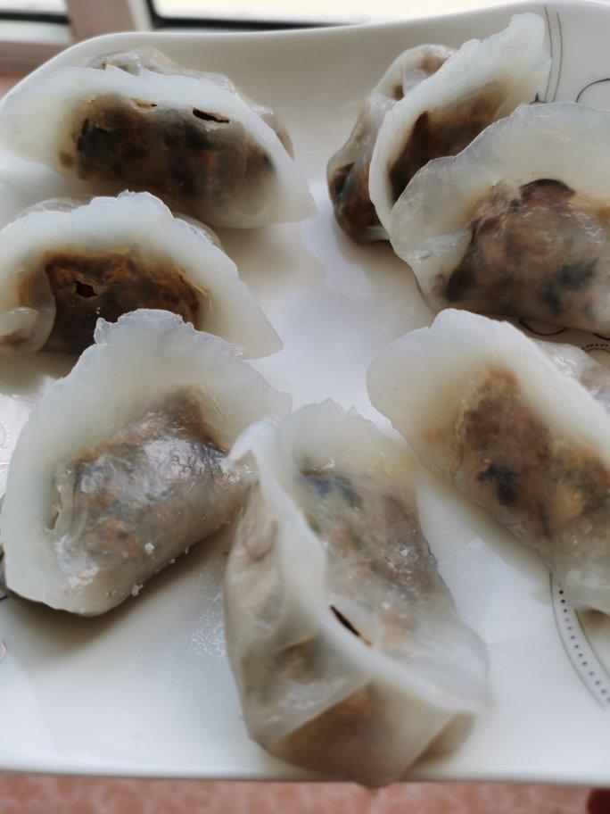 小慧慧9pdv做的水晶透明饺子