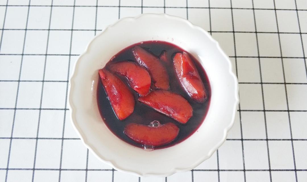 法式红酒炖桃子