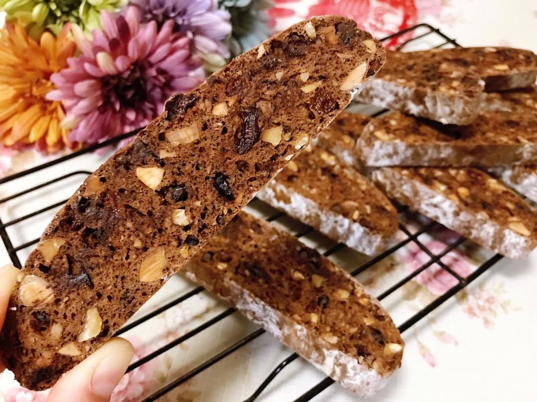 【香到爆炸的！！－黑芝麻风味意式脆饼 】Biscotti