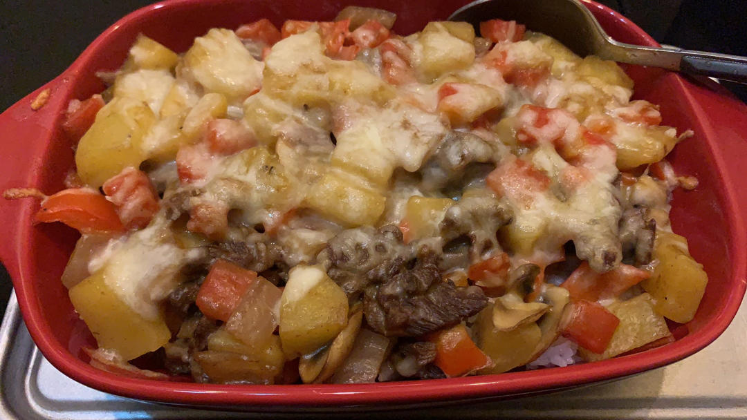 堂妈教你咖喱鸡肉焗饭