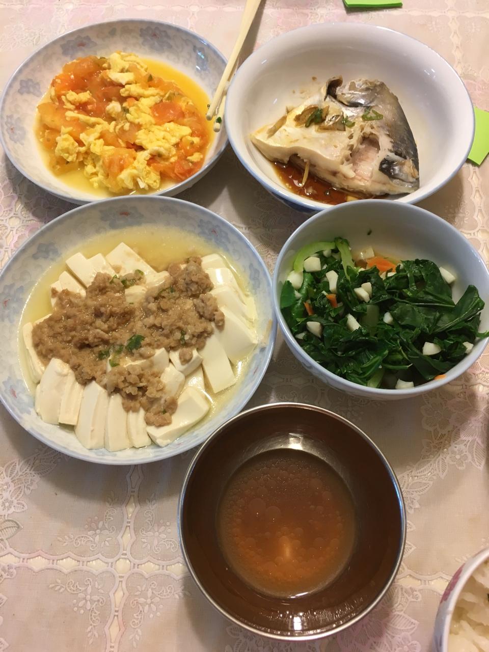肉末蒸豆腐
