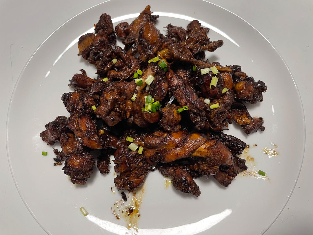 葱油焖鸡
