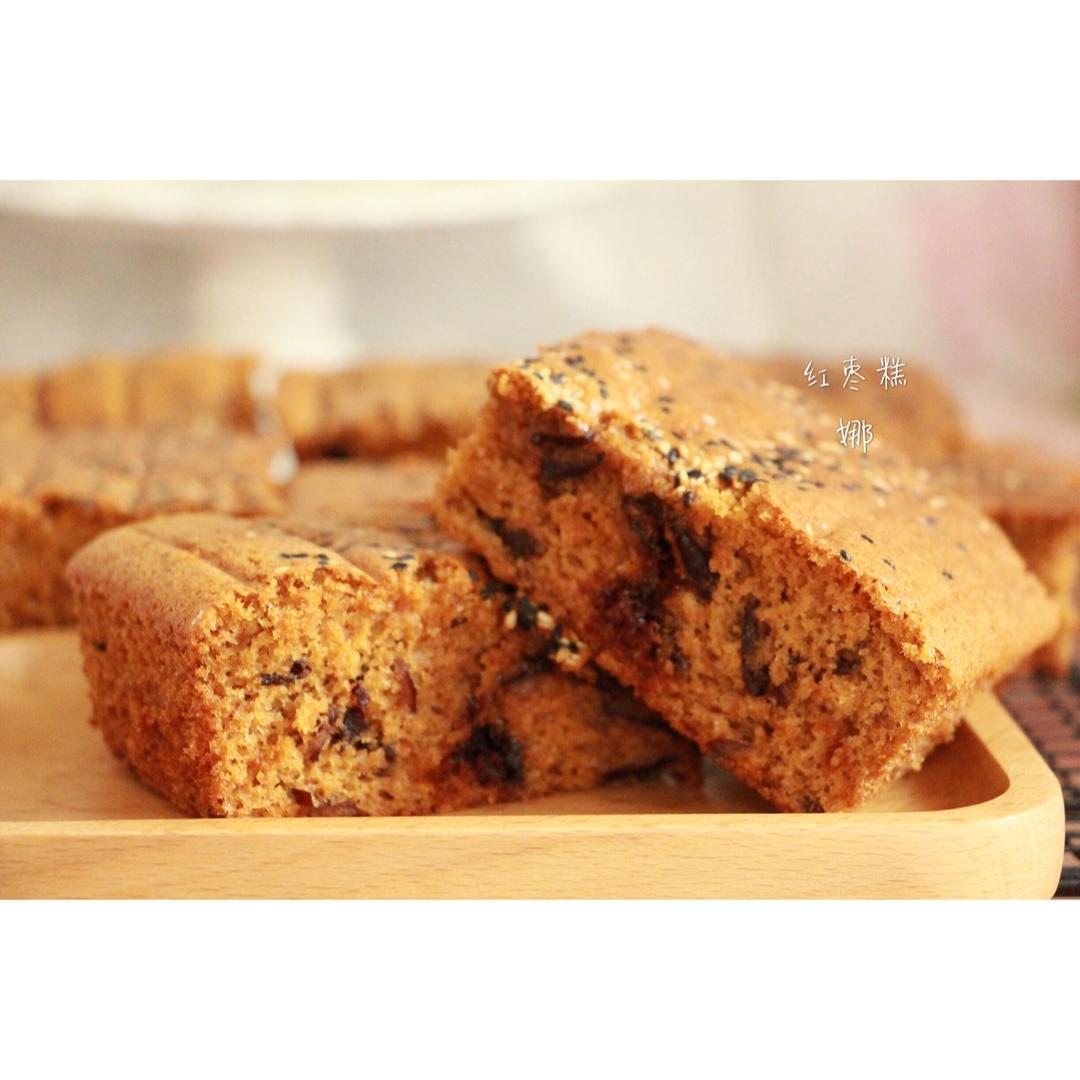 哗啦啦的小溪做的红枣糕