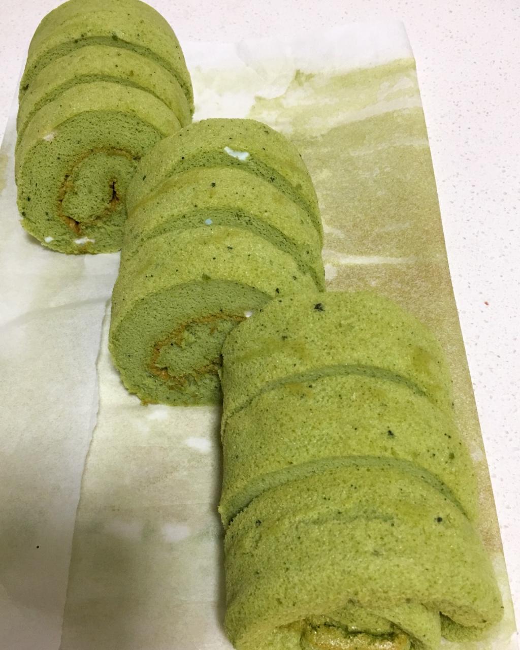 日式抹茶蛋糕卷