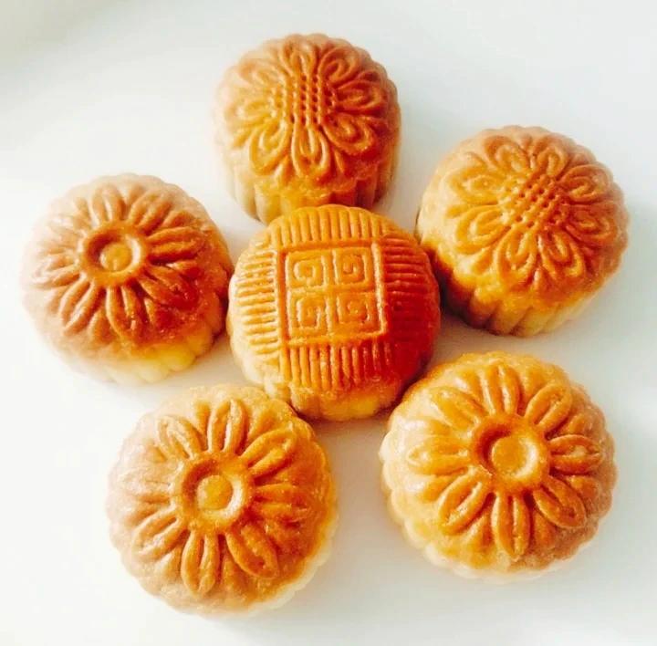 老式月饼（不加转化糖浆的酥皮月饼）