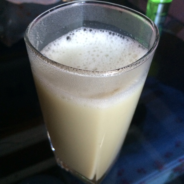 夏日清凉——蜂蜜百合绿豆浆