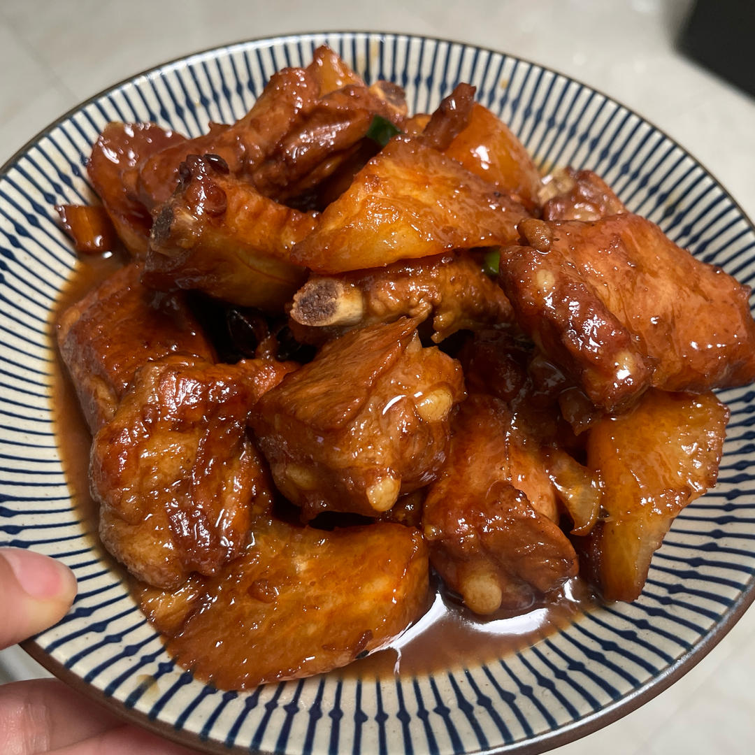 萝卜红烧排骨