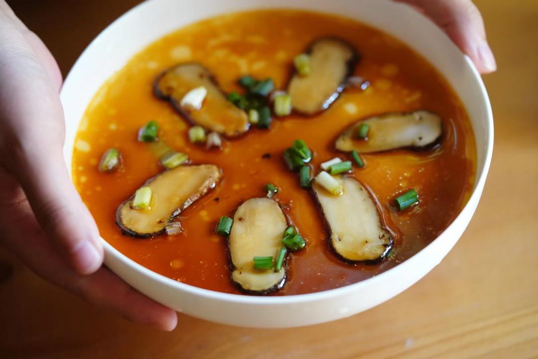 松茸蒸蛋的做法