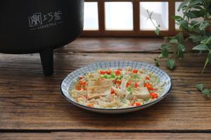 简单快手的美味蒸菜蚝油金针菇蒸豆腐的做法 步骤10