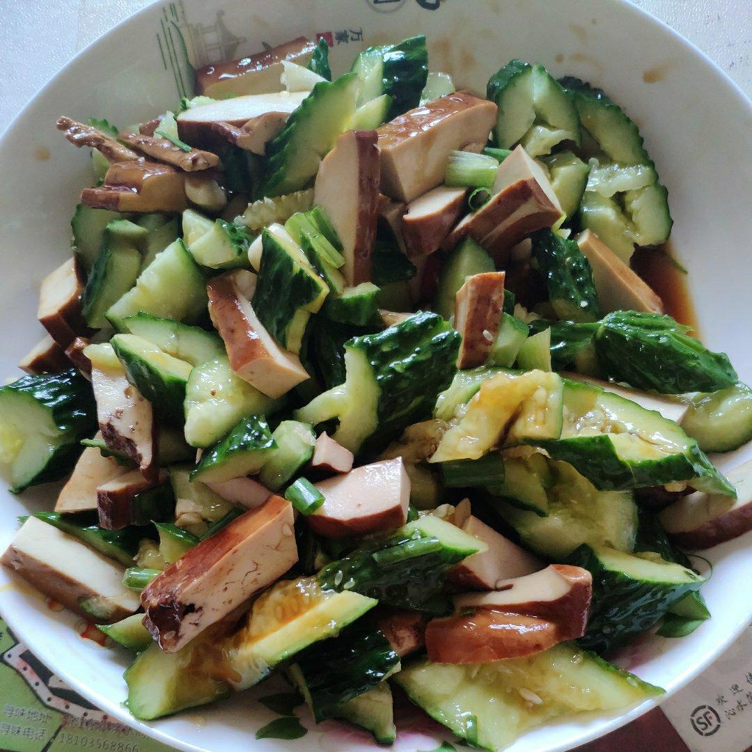 凉拌黄瓜豆干