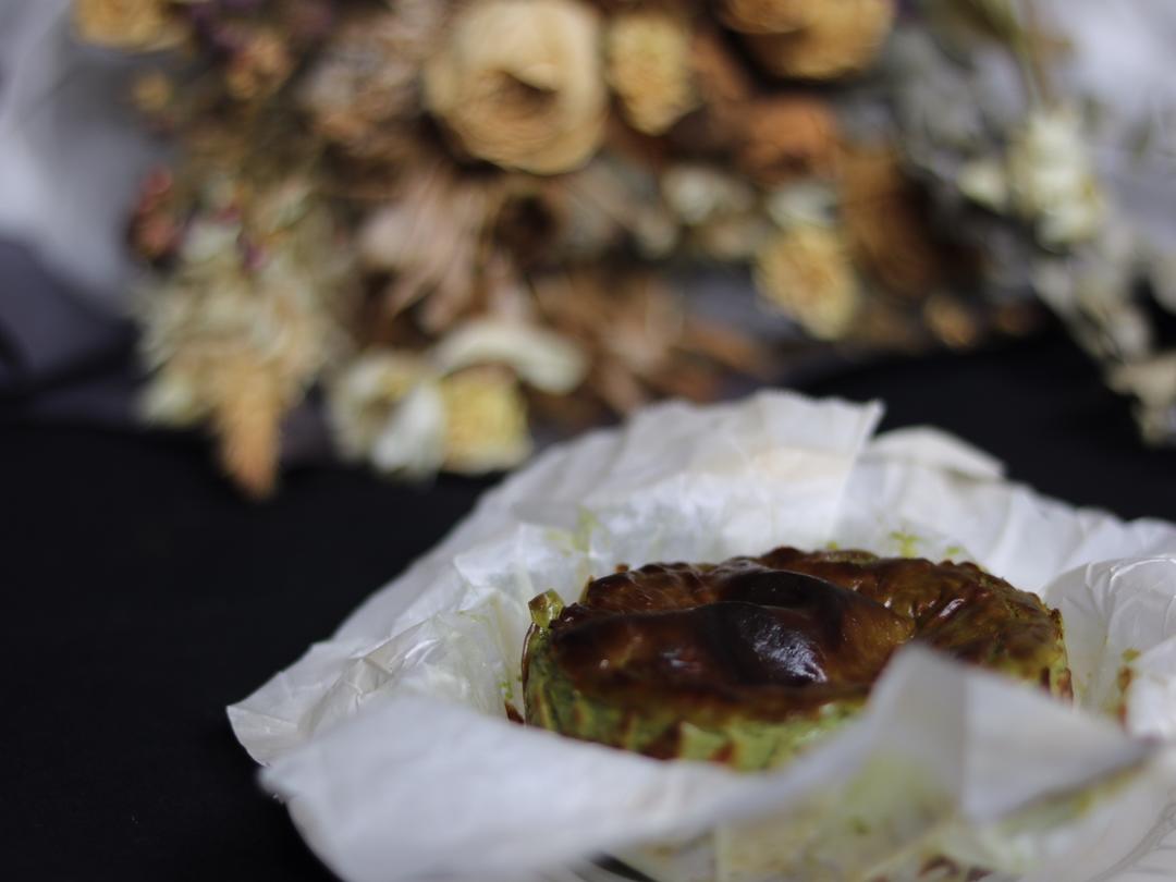 抹茶巴斯克芝士蛋糕