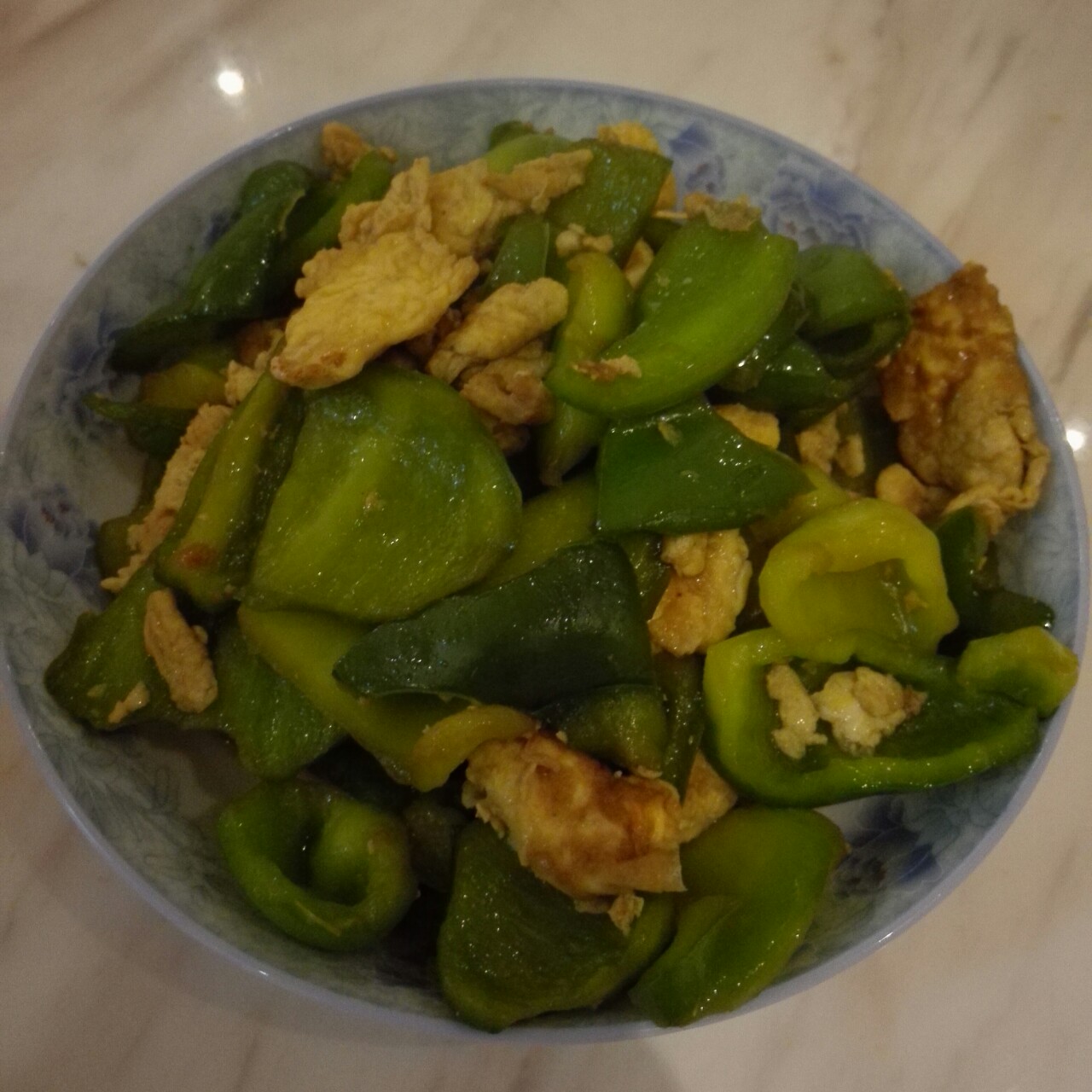 青椒炒鸡蛋