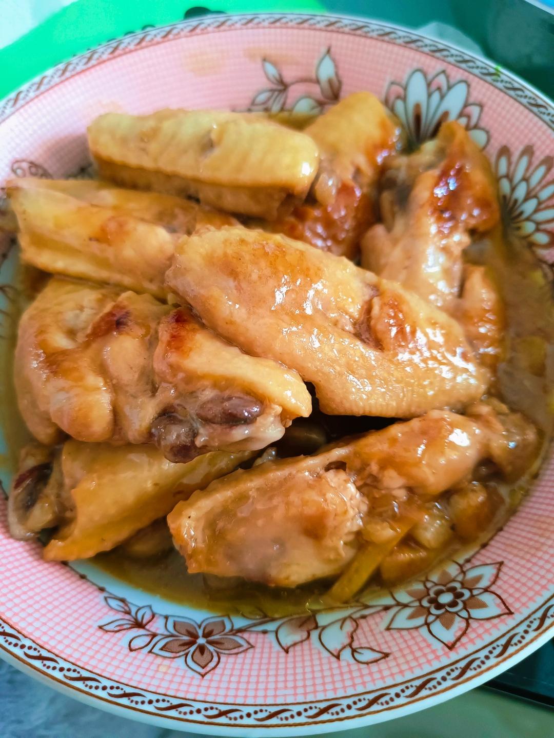 妈妈家的味道，吃了停不下来的红烧鸡翅