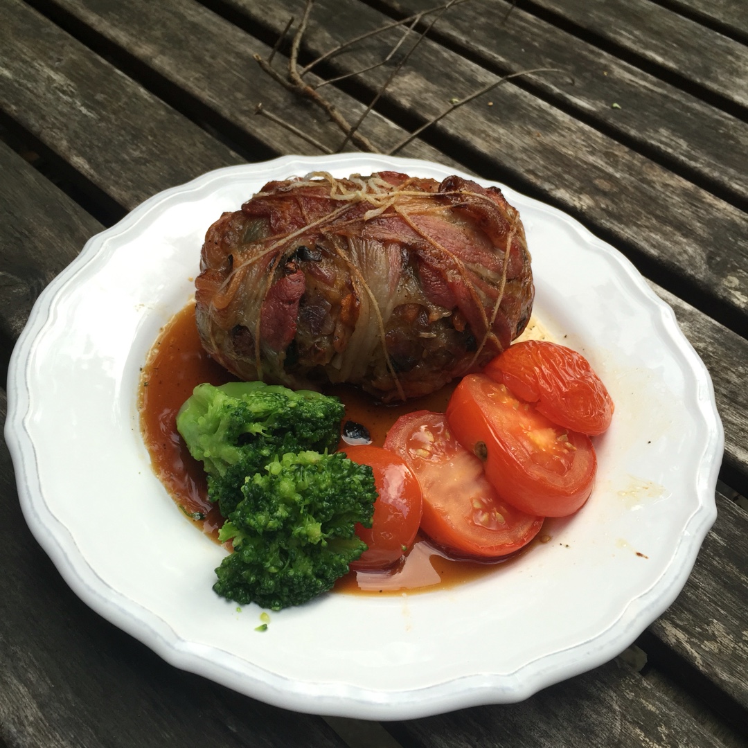 《食戟之灵》土豆培根烤肉