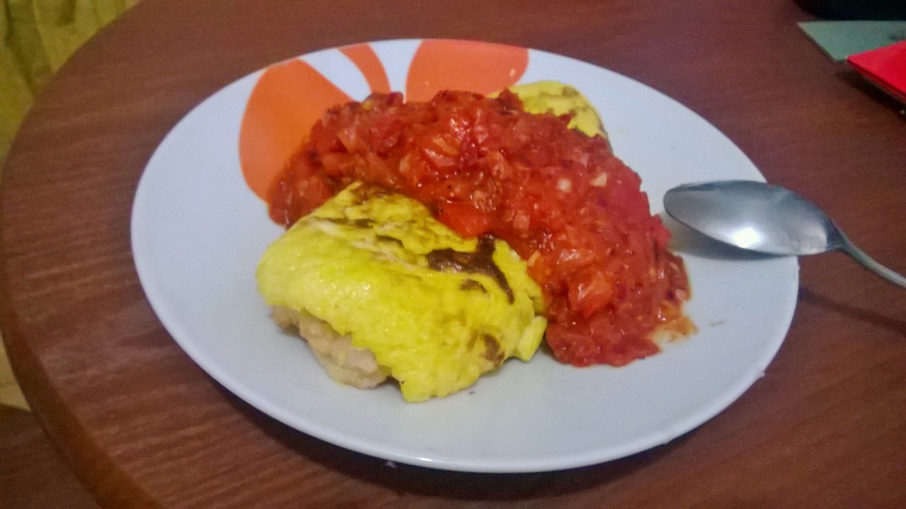 黄金茄酱蛋包饭