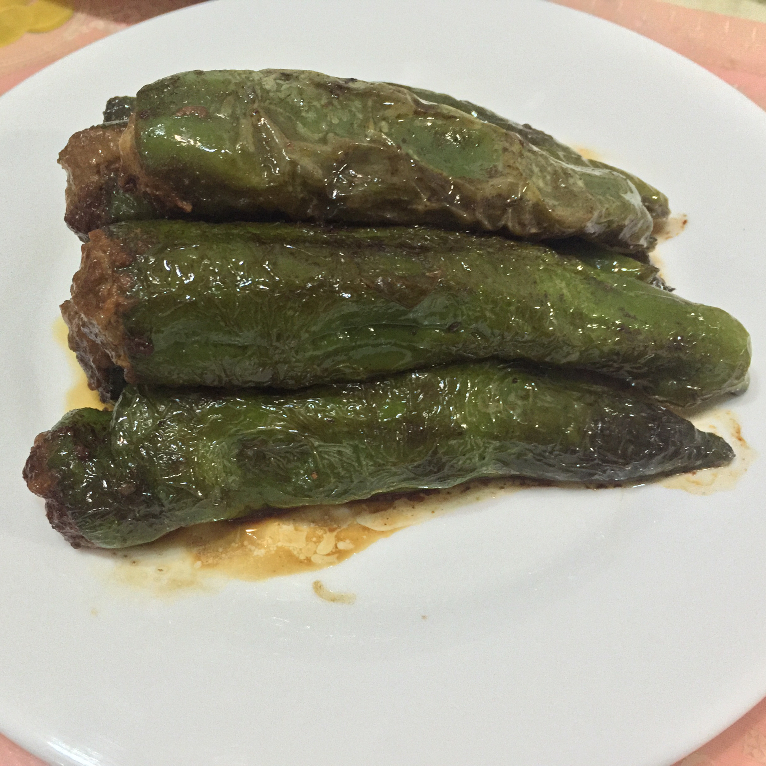 下饭菜肴--青椒酿肉