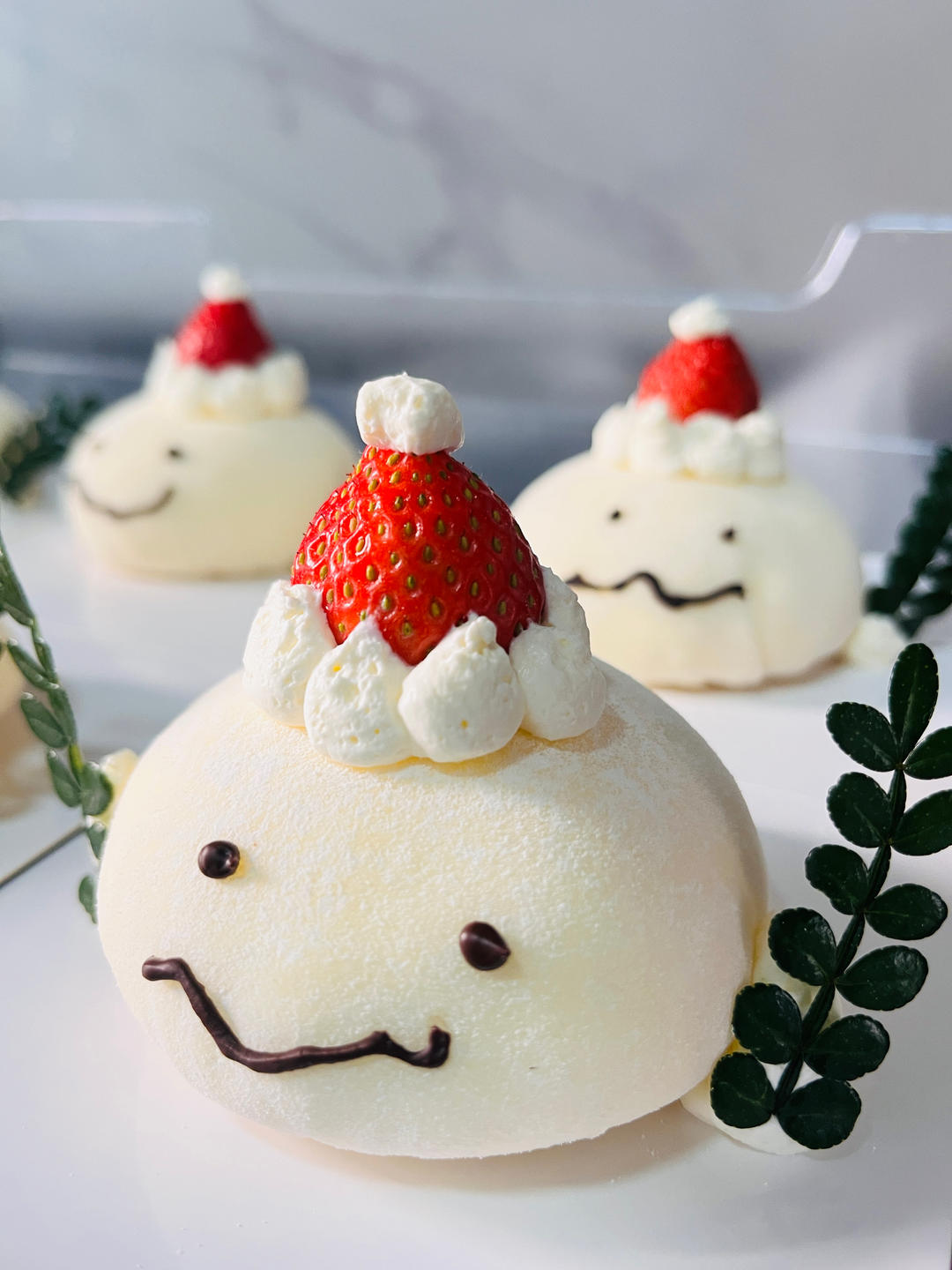 圣诞雪人雪媚娘｜锁死这个配方