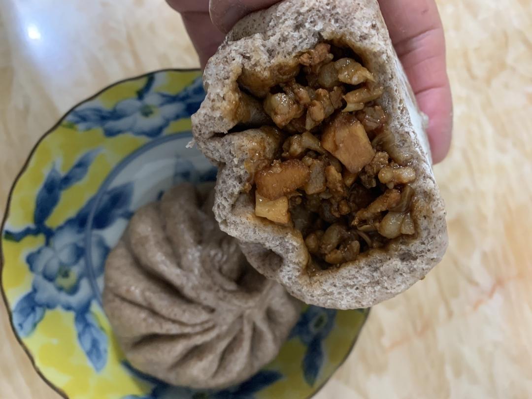 快速制作美味大肉包子（一次性发酵）