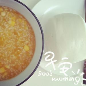 #5分钟早餐#黄金小米粥的做法 步骤1