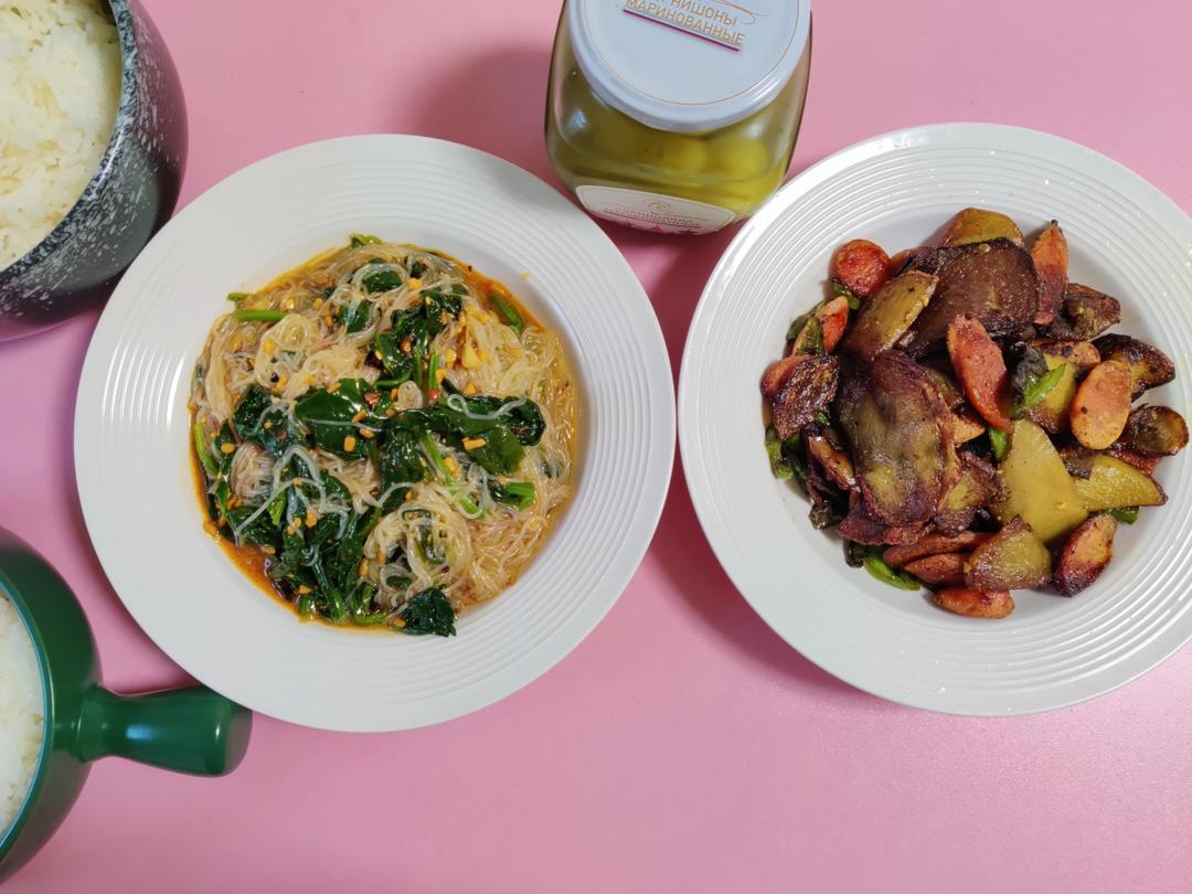 万能凉拌菜料汁（凉拌菠菜粉丝）