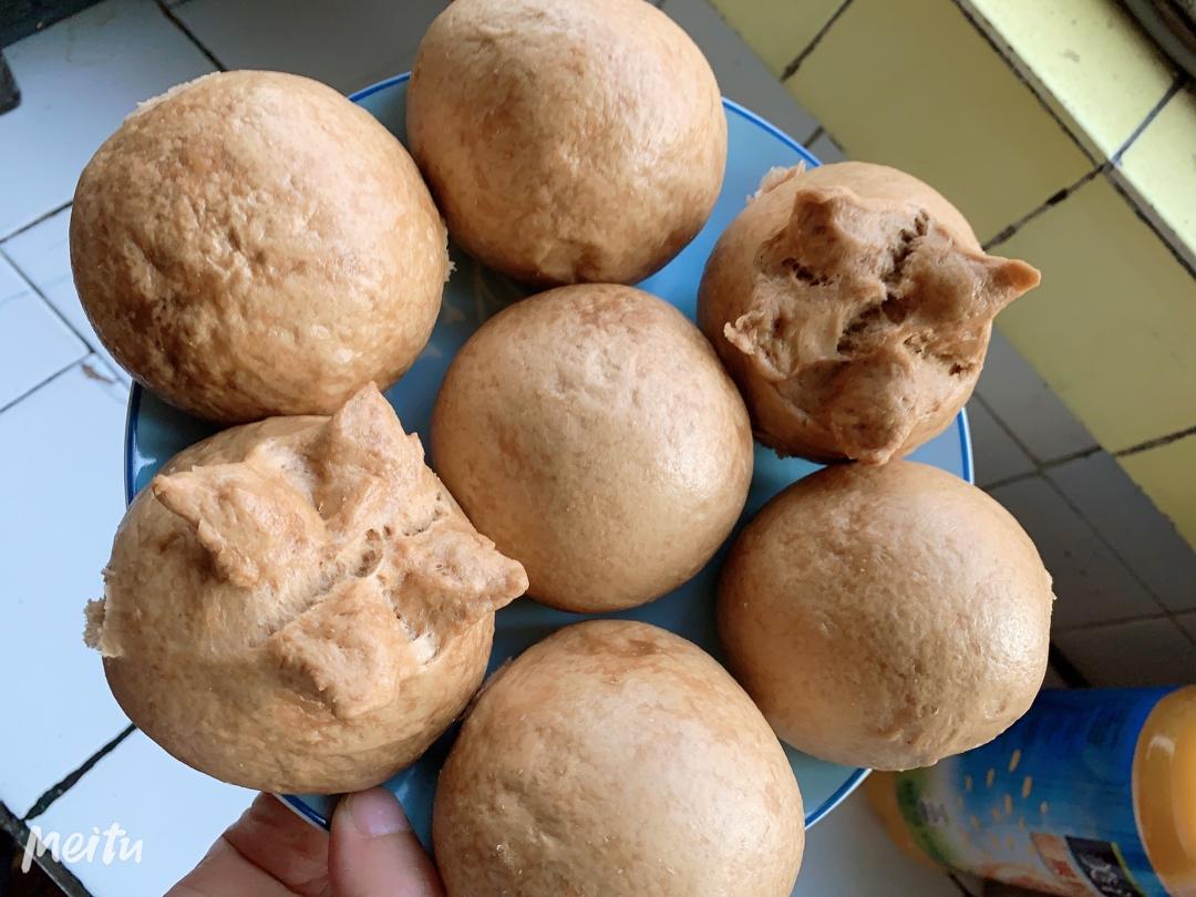 有着面包口感的红糖馒头（一次发酵）