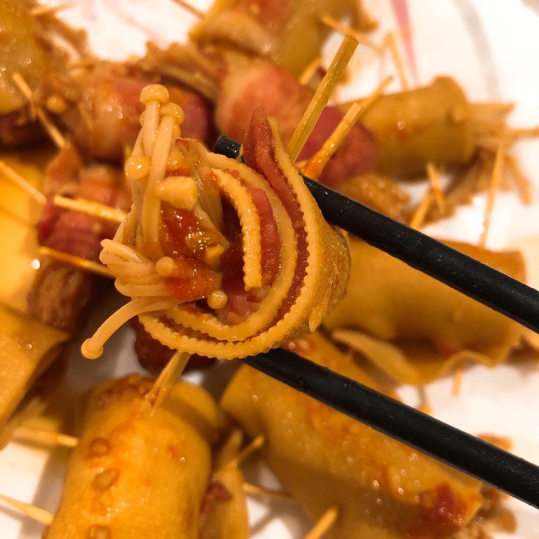 金针菇培根卷