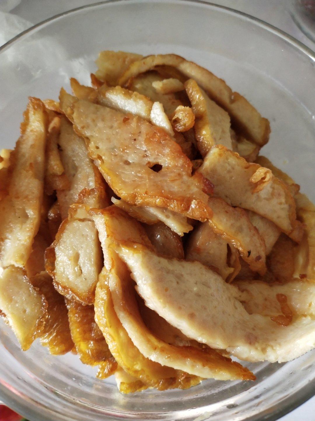 潮汕肉卷卷章 简单炒法